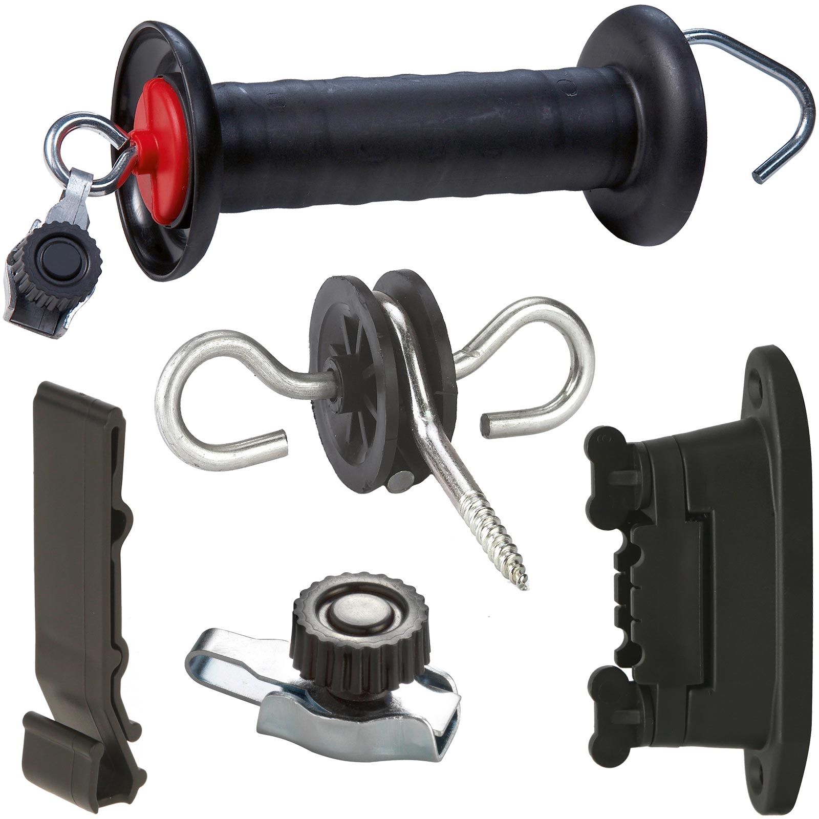 Kit de poignée – cordelette, Fence-clip inclus