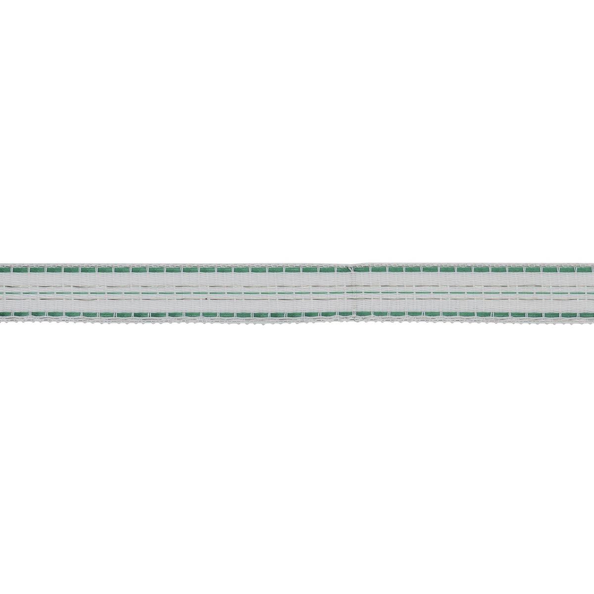 Ako Weidezaunband PremiumLine 0.20 Niro + 0.20 Kupfer, weiß-grün, Detailansicht