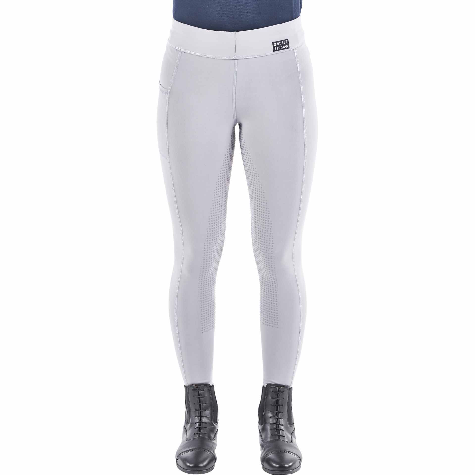 BUSSE Reit-Tights PASSION, sportlich-glamourös mit Glitzernähten, Vorderansicht