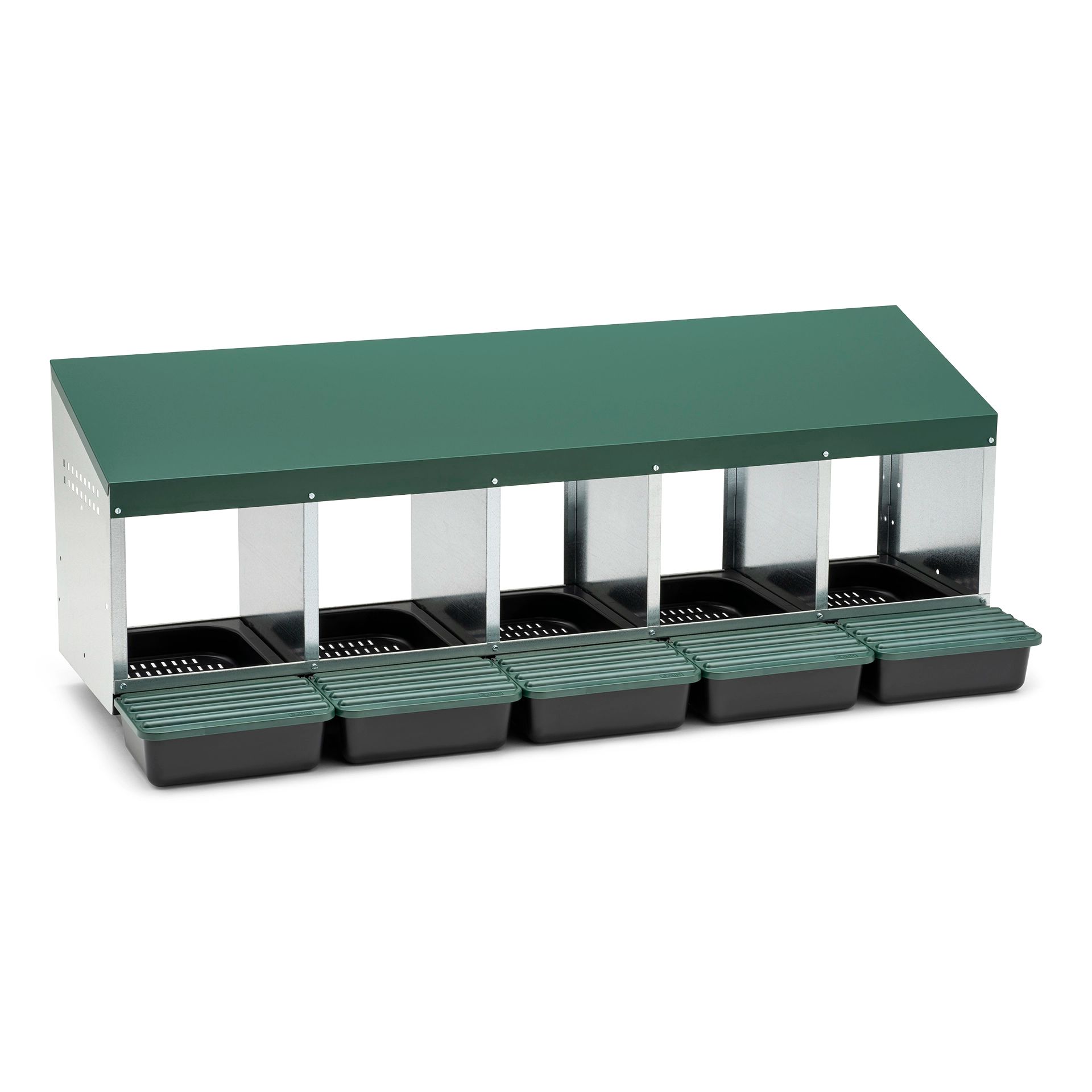 Agrarzone Poultry Nesting Box, Galvanised with Plastic Floor