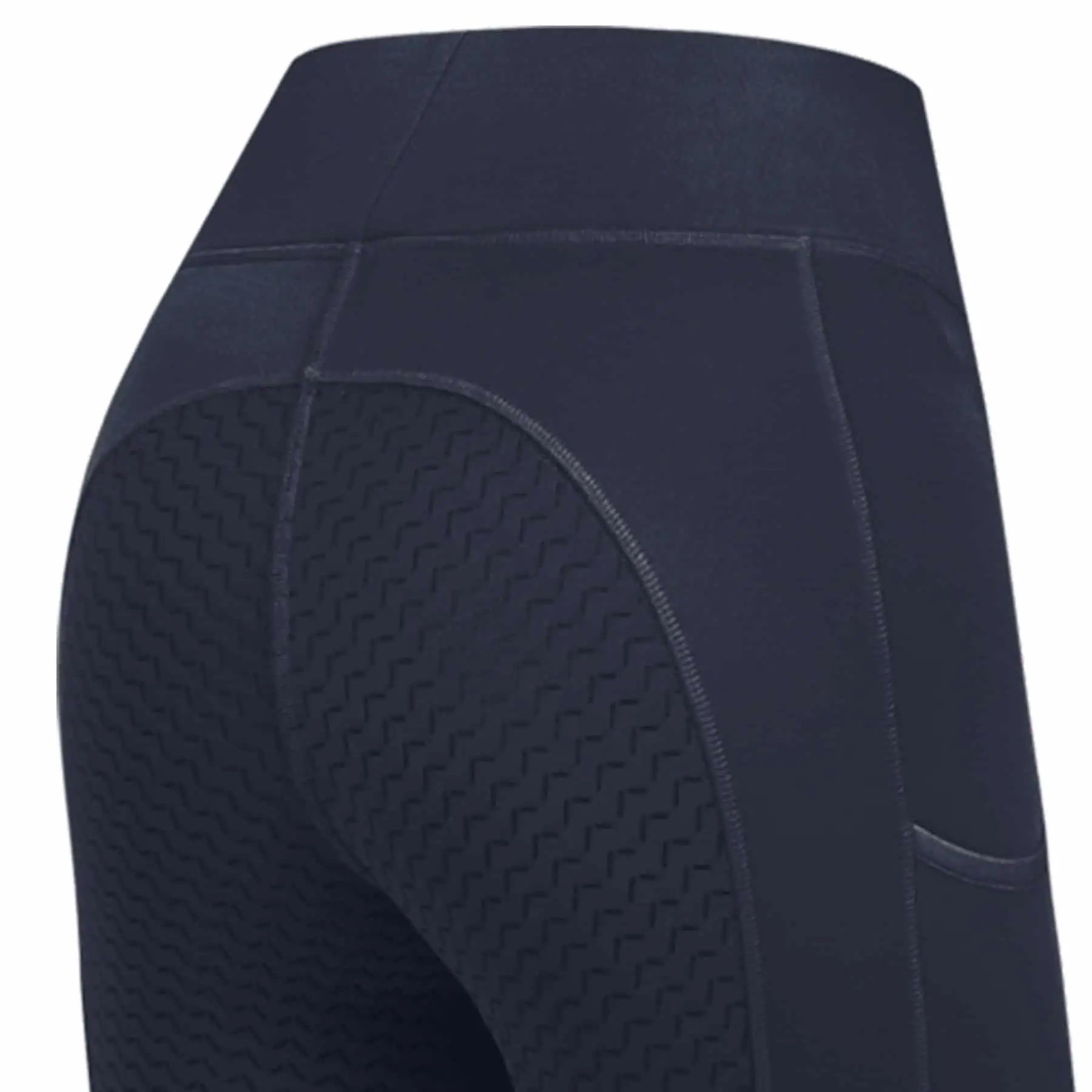 ELT Thermo Reitleggings Ella Kinder, mit Silikon-Vollbesatz, nachtblau, 164