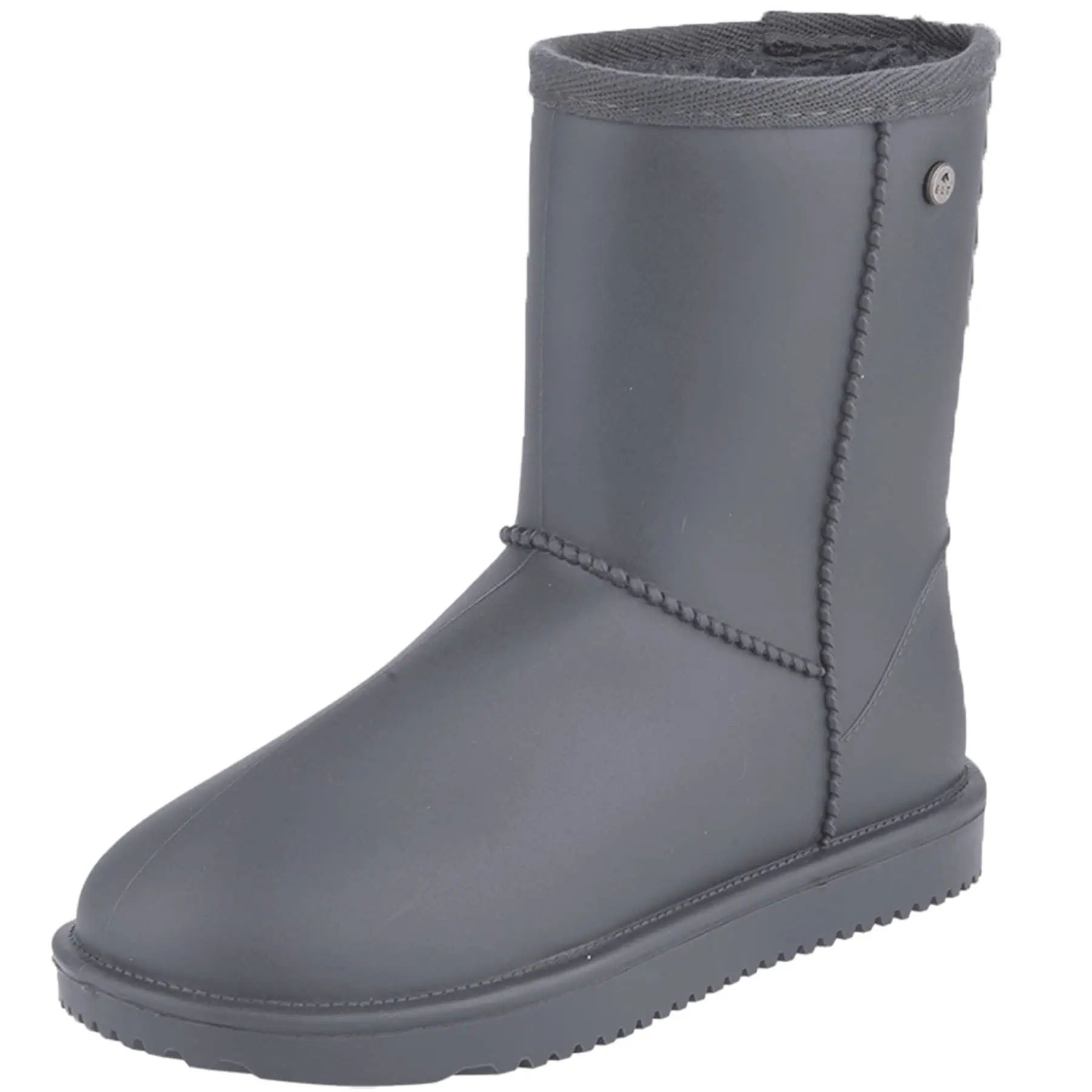 Bottines ELT Rainless imperméables doublure polaire chaude, gris asphalte 32