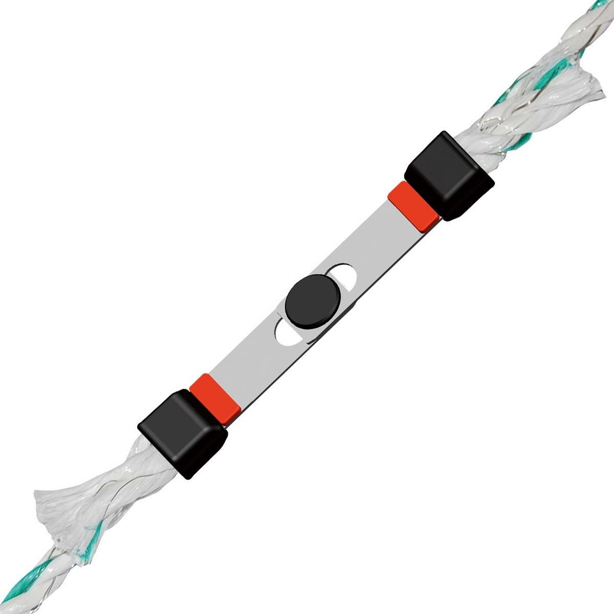 AKO Litzclip Safety-Link Seilverbinder, 6er Set, Ø 6 mm, im Einsatz