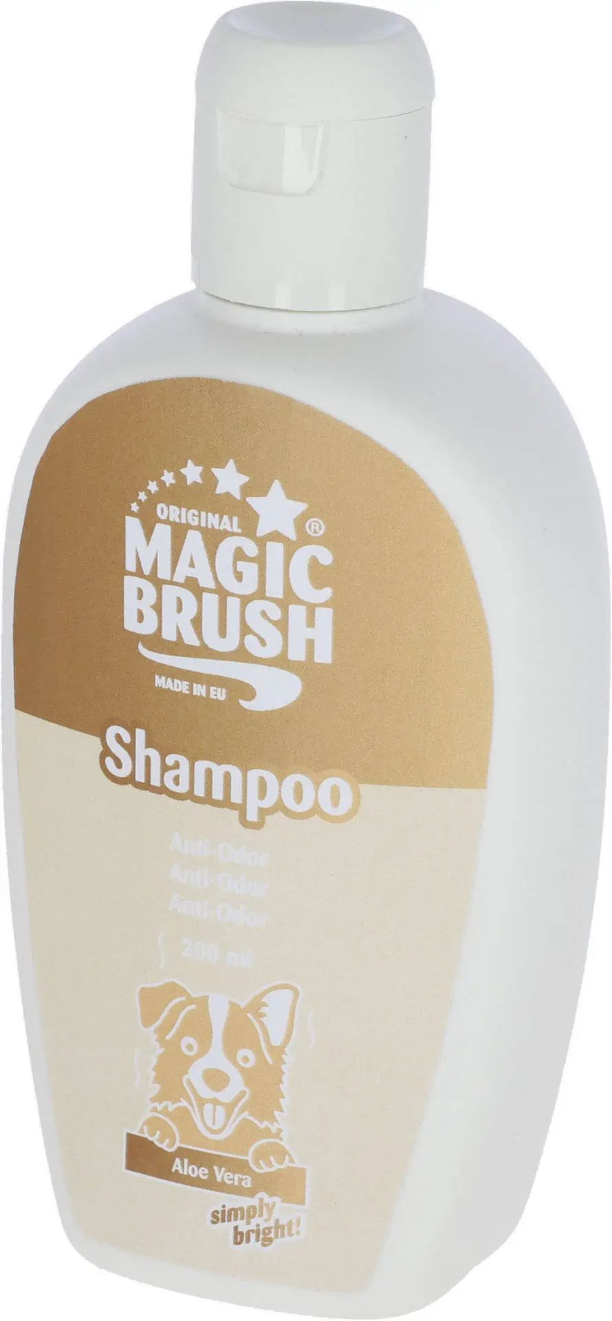 MagicBrush Dog Shampoo Anti-Odour, Apricot Scent, 200 ml