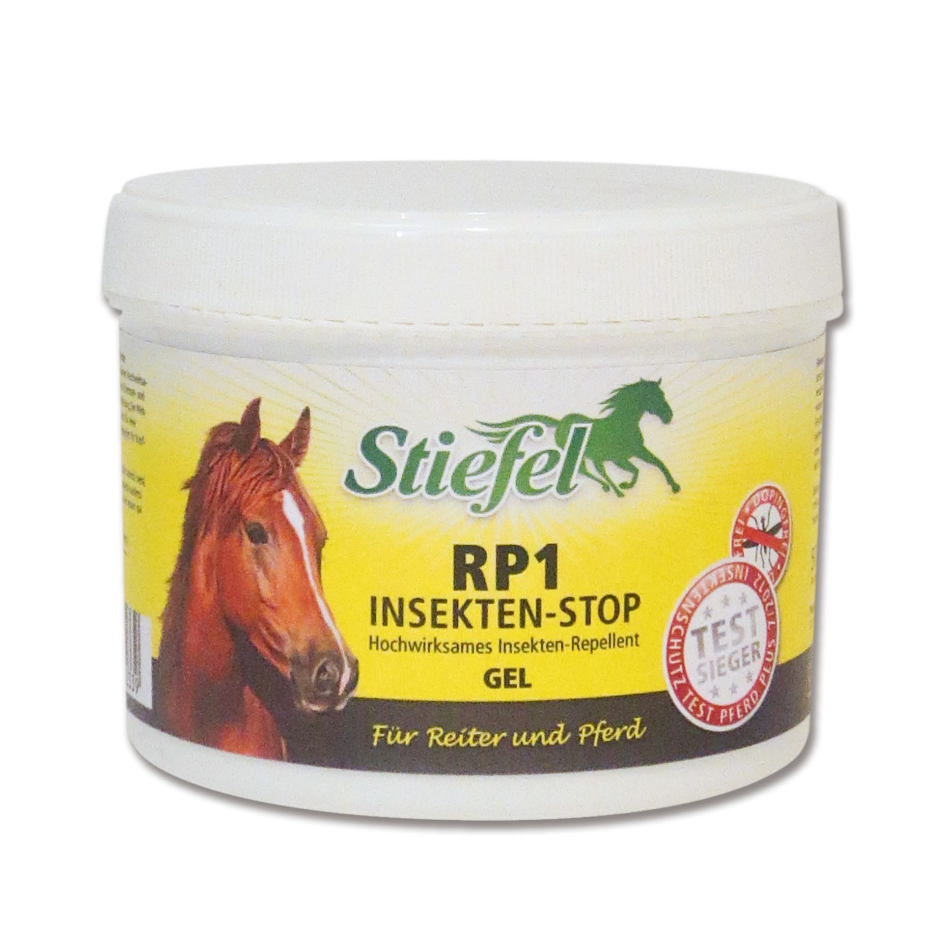 Stiefel RP1 Insect-Stop Gel for Horses, 500 ml Tin with Sponge