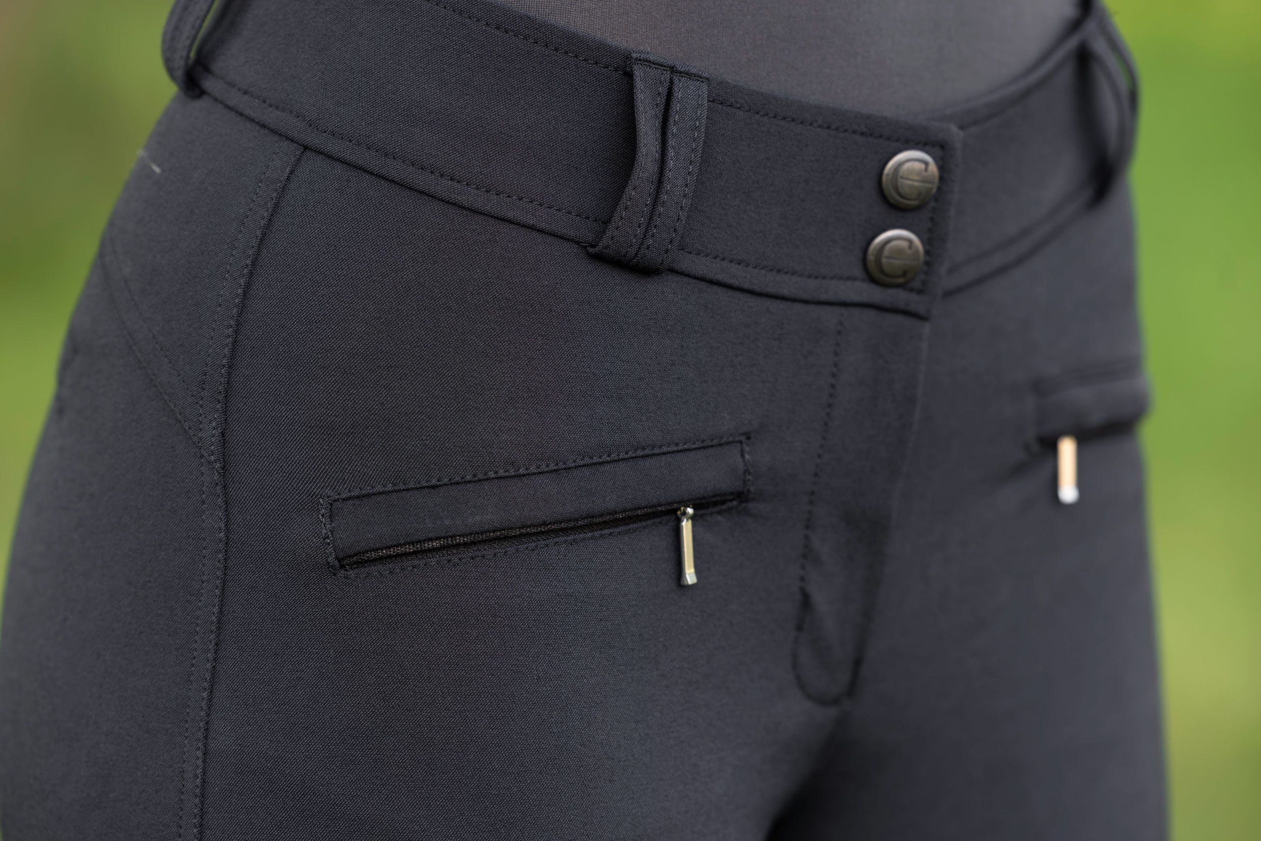 pants, trousers, black, slim-fit, zipper
