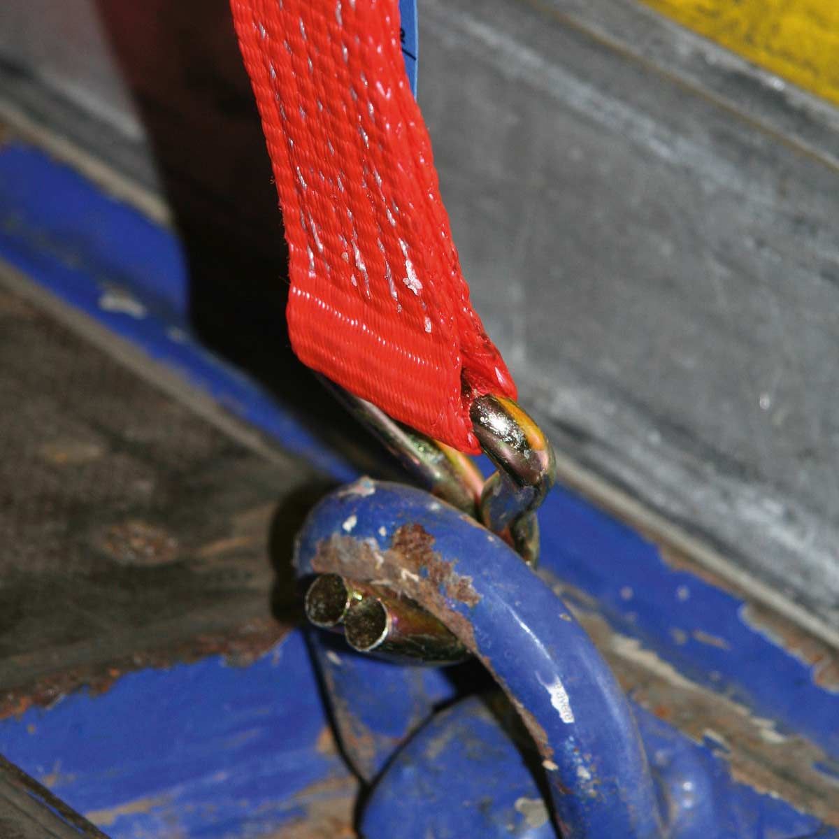 Sangle d'arrimage à cliquet Kerbl 2 pièces, force 2 500/5 000 kg, rouge, 10 m x 50 mm