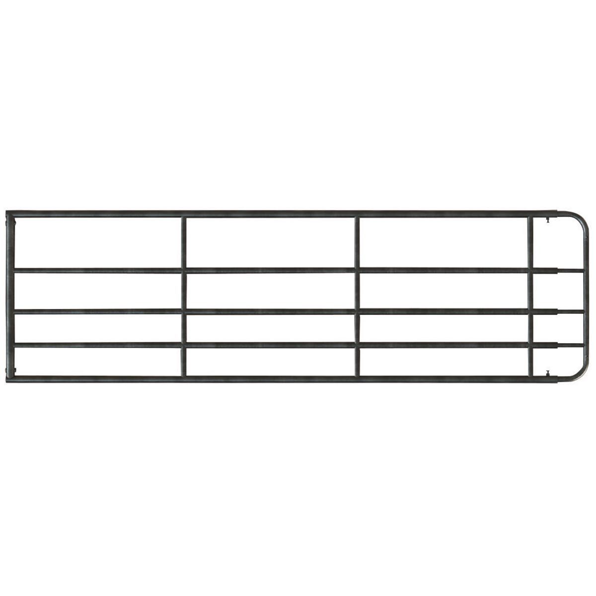 Kerbl Weidetor 90 cm verstellbar, verzinkt, mit Montageset, witterungsbeständig, 4-5 m