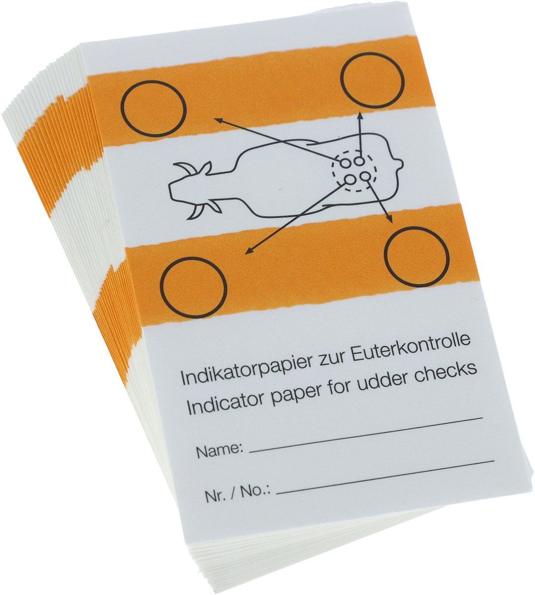 Kerbl Mastitis Indicator Paper, Udder Health Test, 25 Sheets