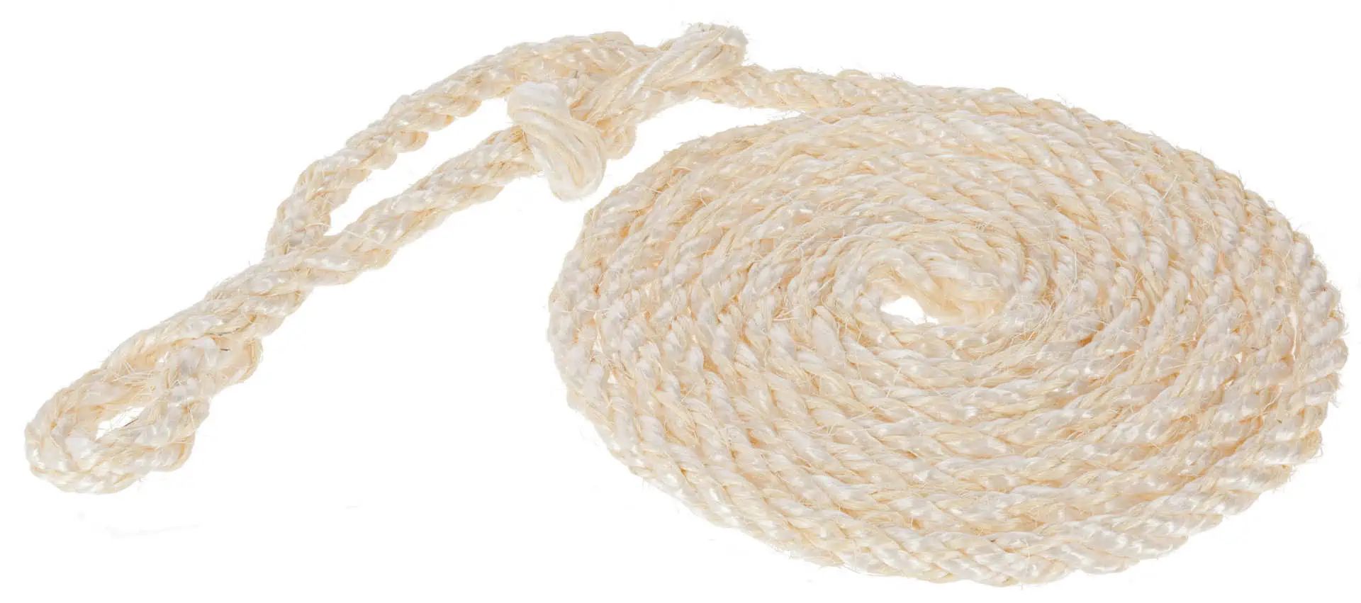 Kerbl Repgrimma för nötkreatur Sisal-PP 4-fläta, 230 cm koppel