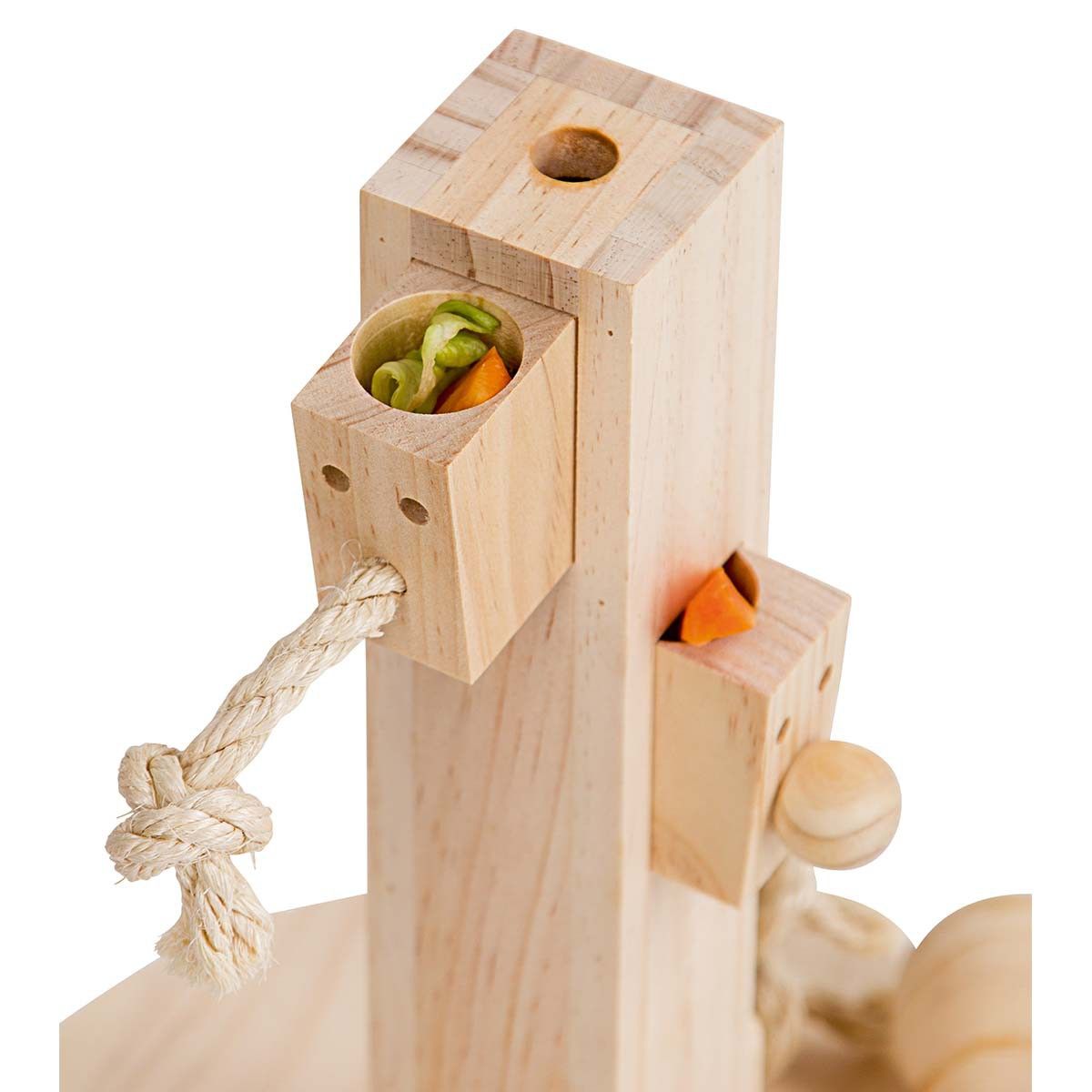 Kerbl Denk- und Lernspielzeug Nager Feedtree, 25x25x30 cm, Detailansicht