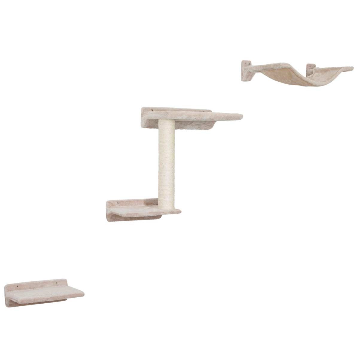Kerbl Cat Climbing Wall Zugspitze for Wall Mounting, set