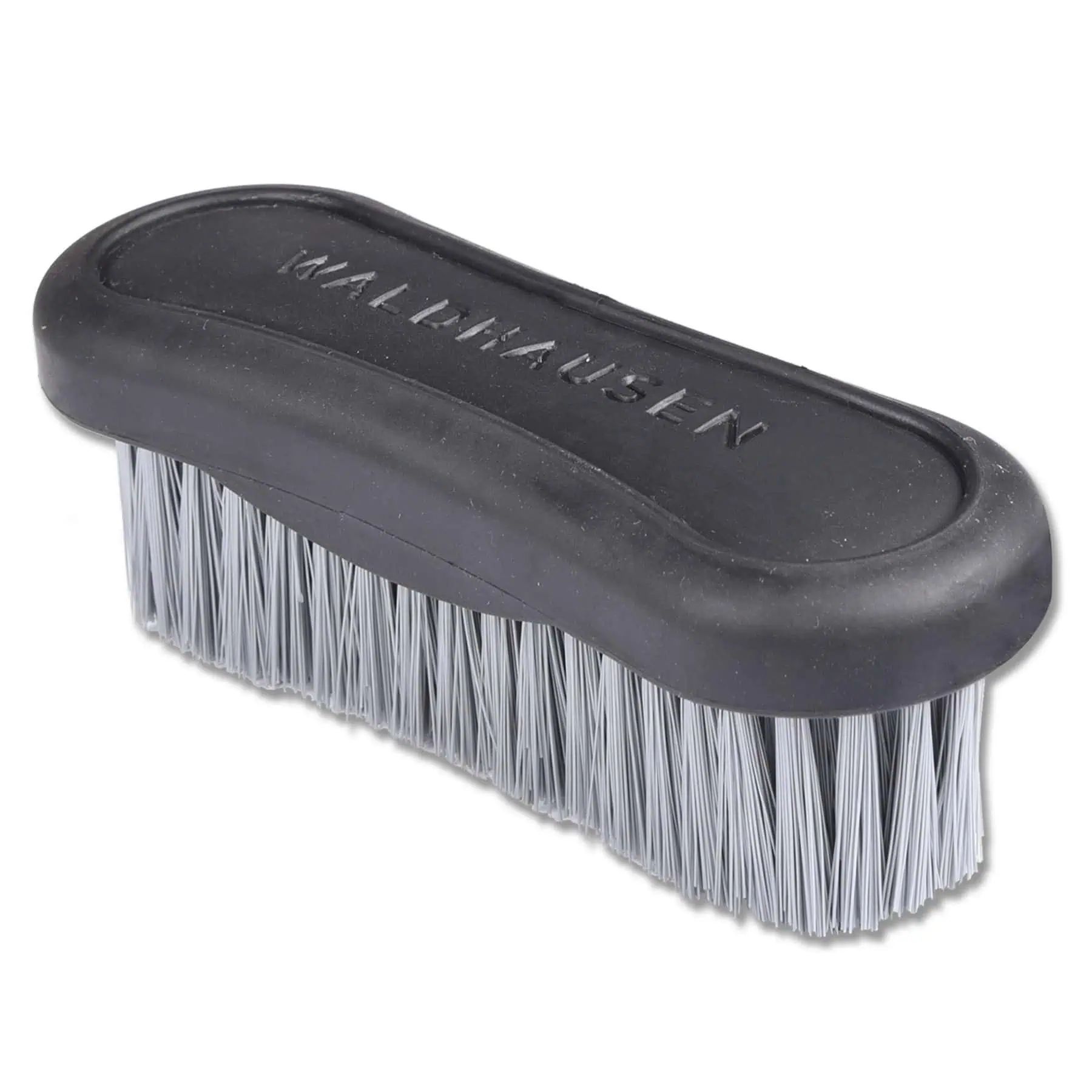 Waldhausen Head Brush Synthetic for Horses, 13 cm Faux Leather Back