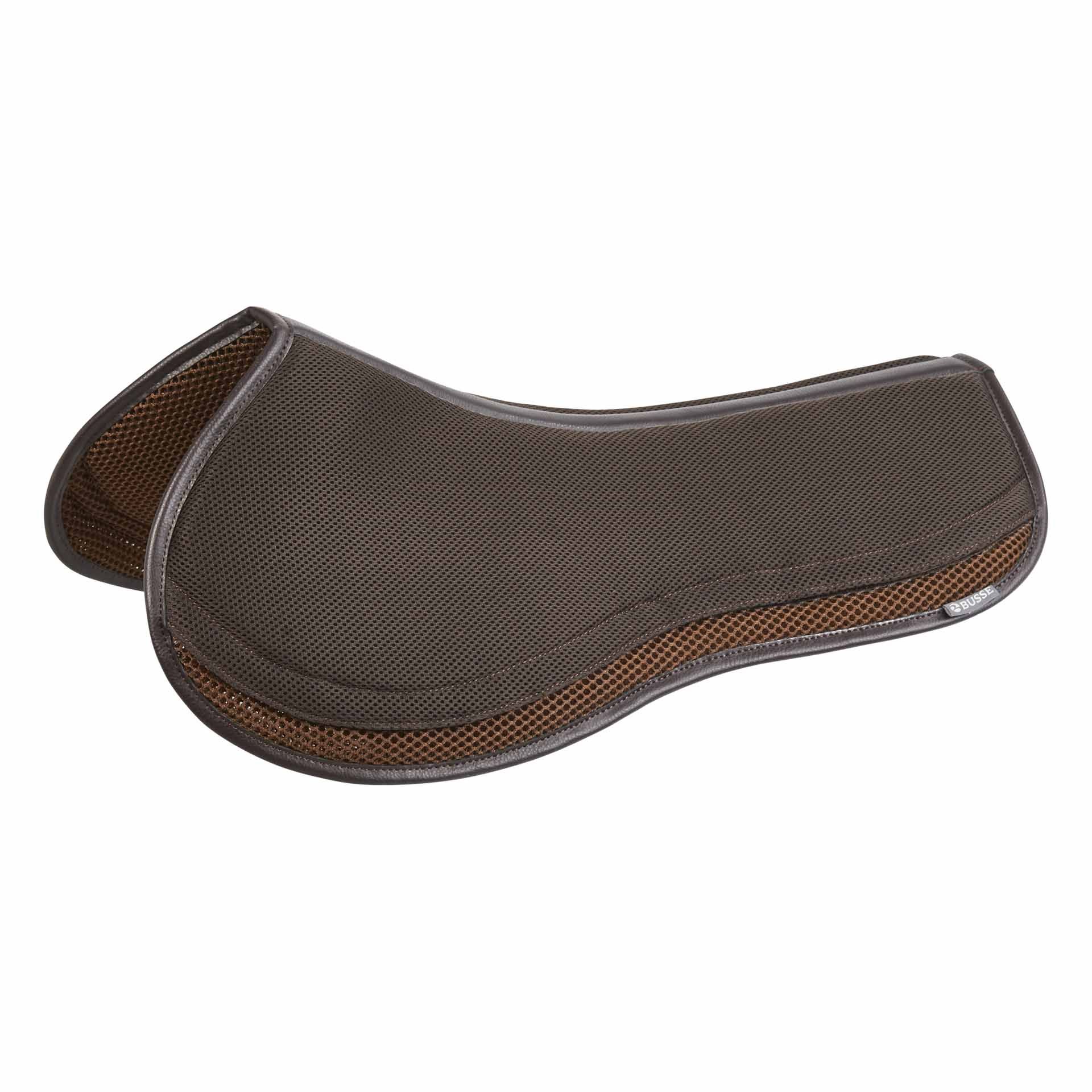 Tapis de selle BUSSE 3D AIR EFFECT FLEXI SP pour selles de saut, marron