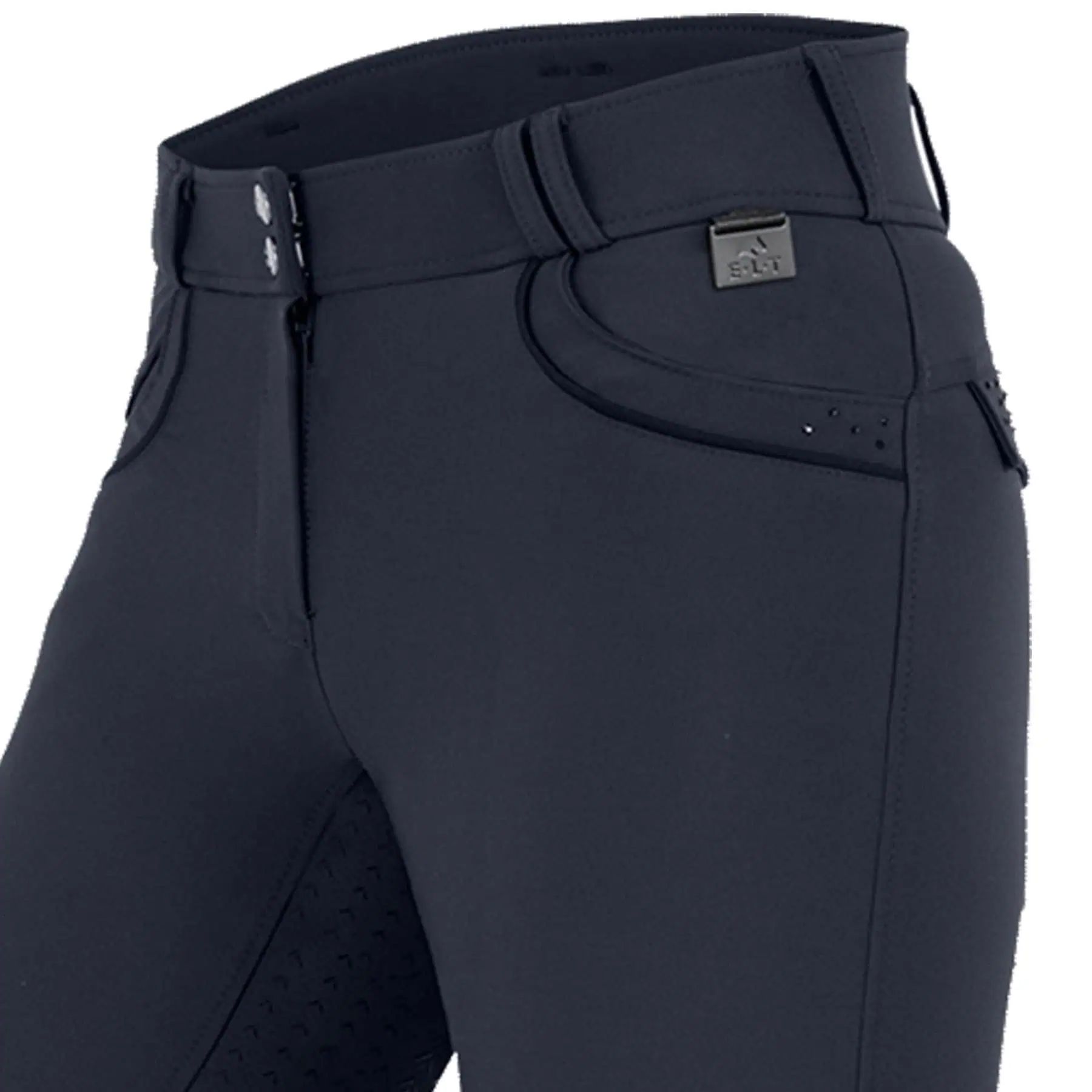 Pantaloni ELT Kassandra High Waist con grip integrale, dettaglio