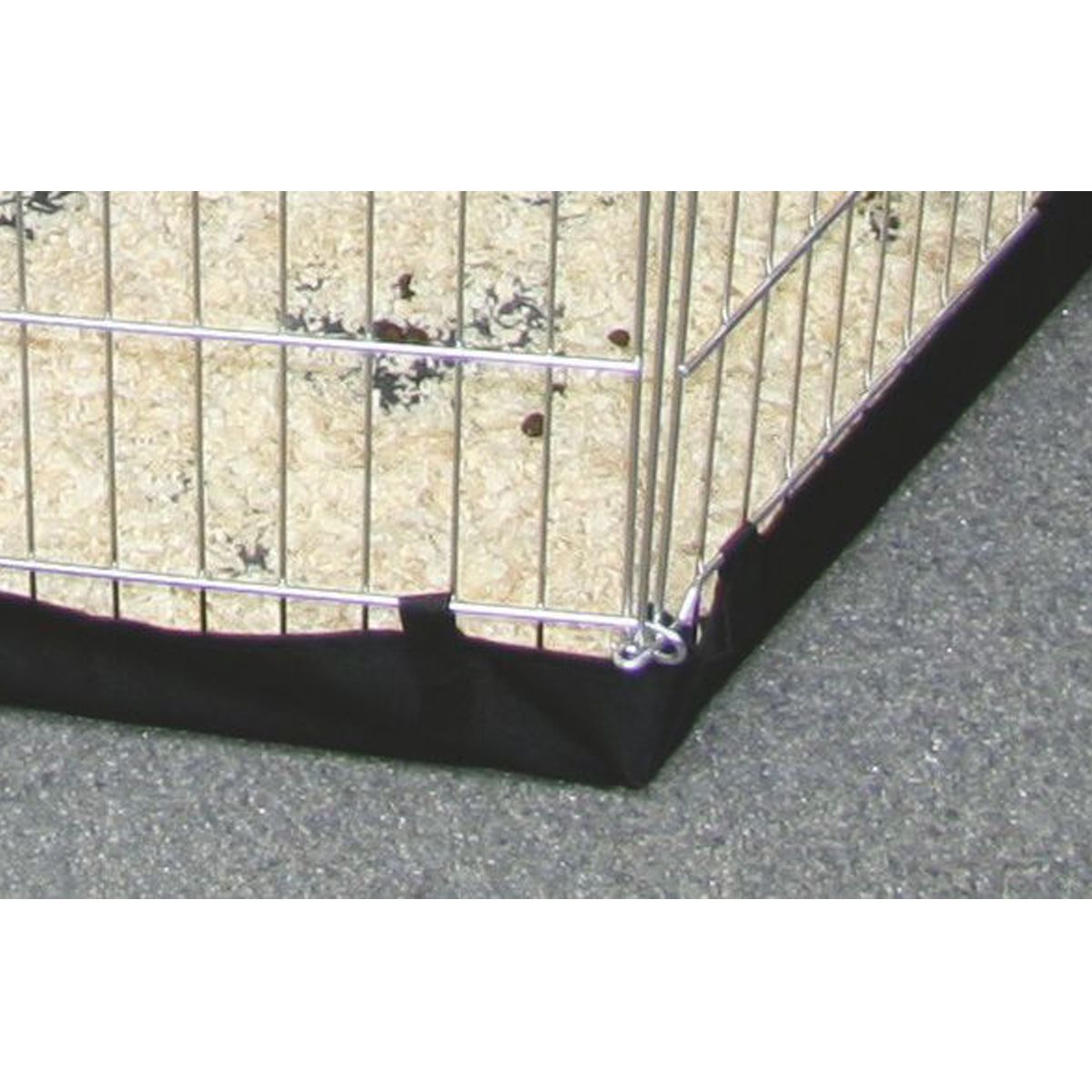 Kerbl Nylonboden für Freigehege 82704 & 82833, sechseckig, Detailansicht, Material