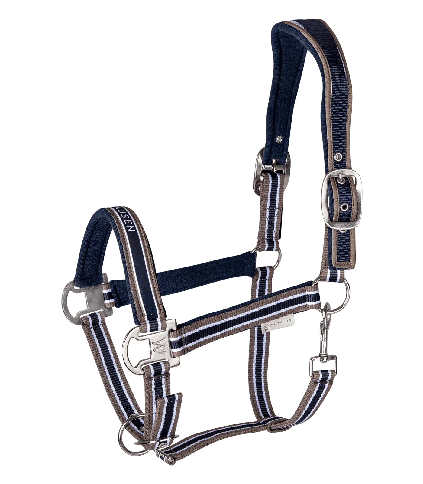 Waldhausen Halfter Athletic, nachtblau/taupe, FULL