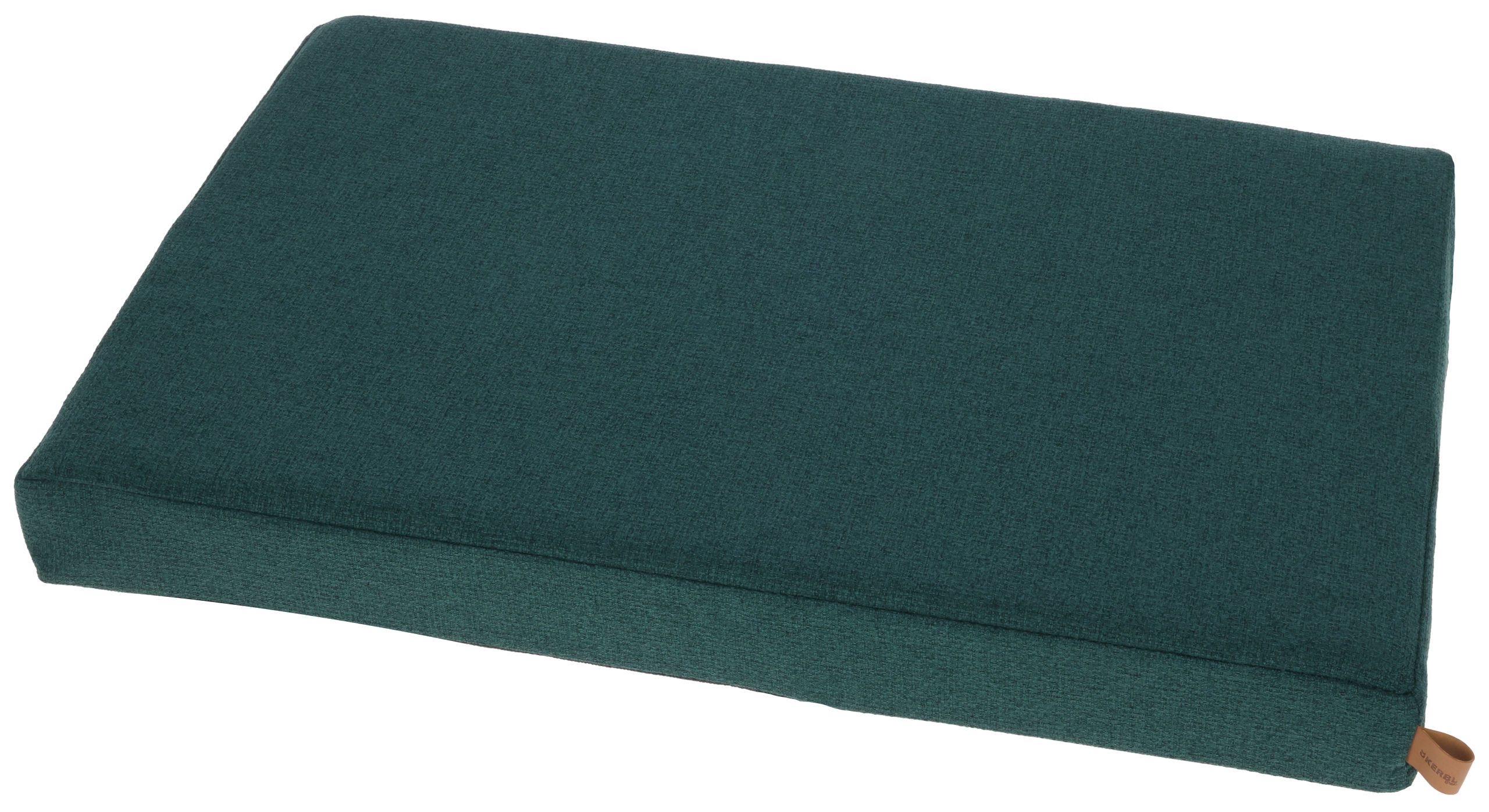 sofa, cushion, teal, fabric, rectangular