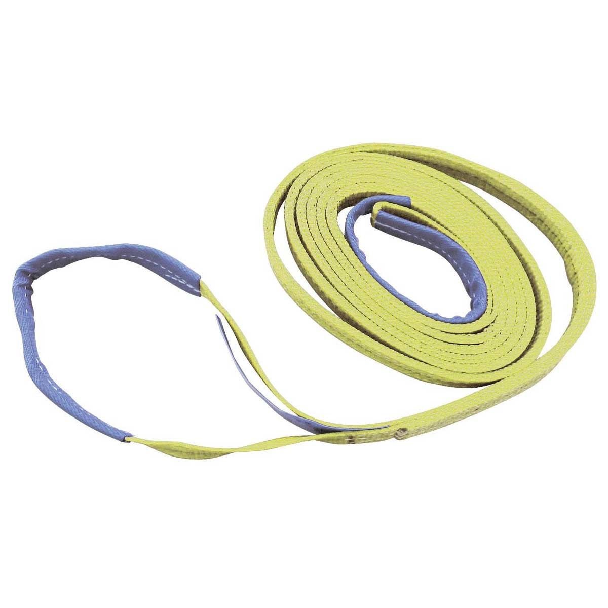 Kerbl Hebeband 2-lagig, mit 2 Endschlaufen, GS-geprüft, 6 m x 90 mm
