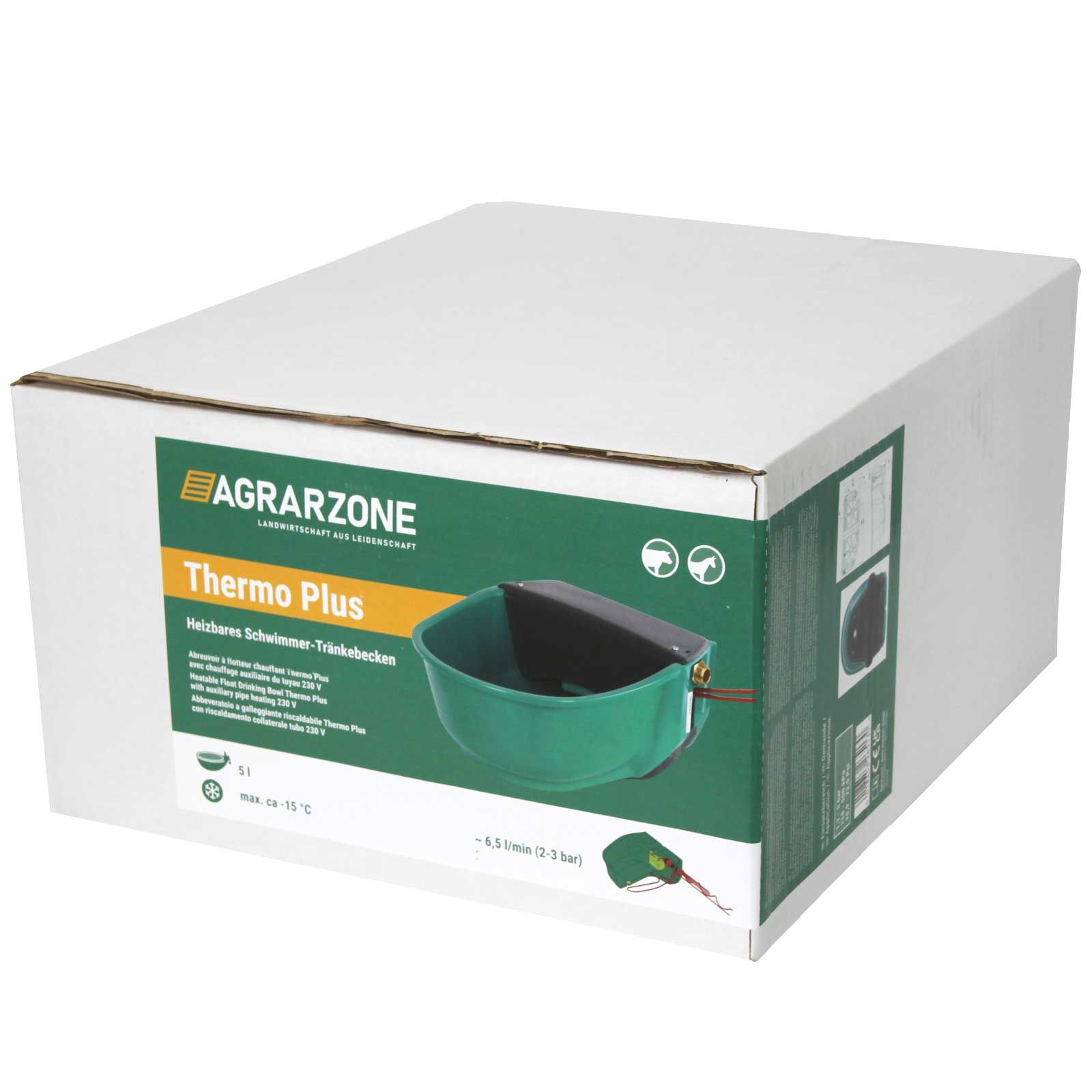 Agrarzone Thermo Plus fűthető úszószelepes itató, 31 W, csomagolás