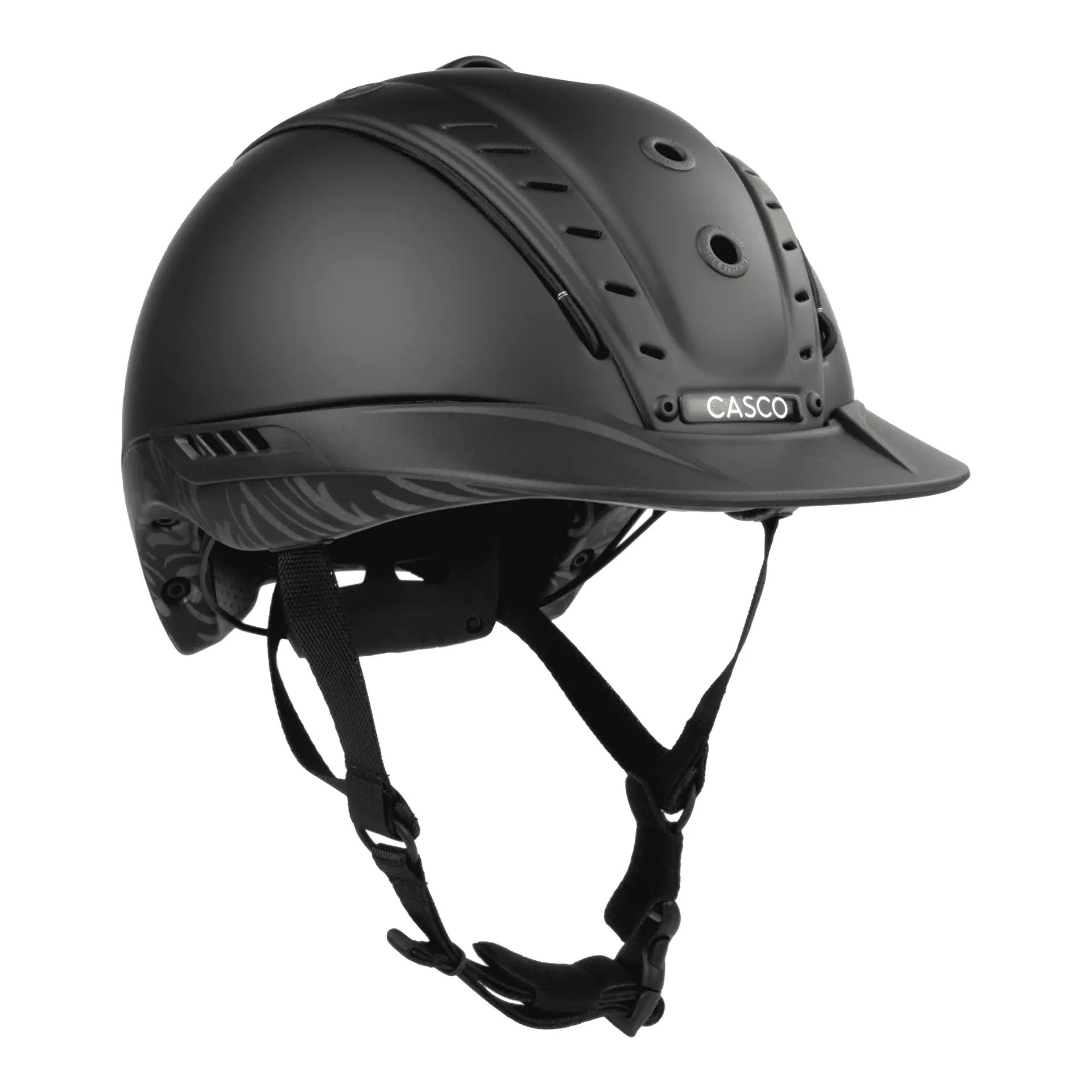 Casco Reithelm Mistrall-2 Precision Floral schwarz M