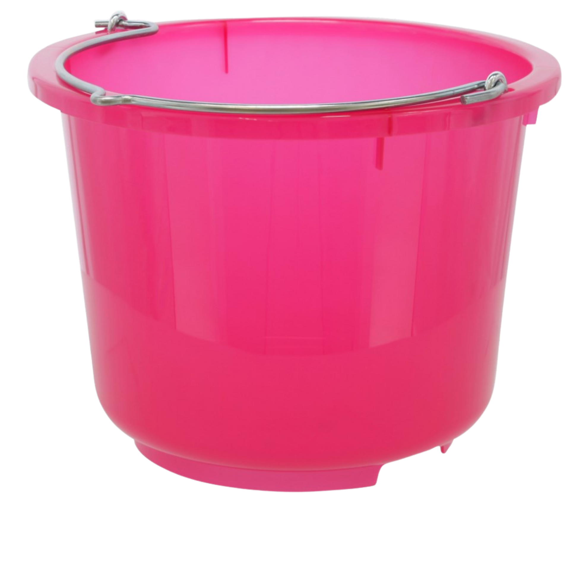 bucket, plastic, pink, container, pail
