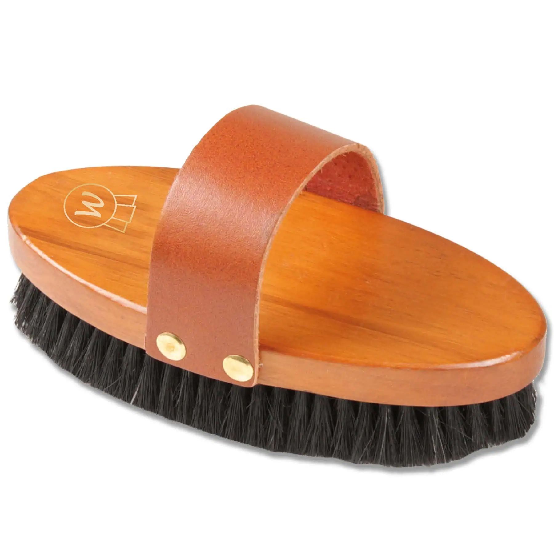 Brosse de pansage Waldhausen HardWood 19 cm, soies synthétiques, naturel