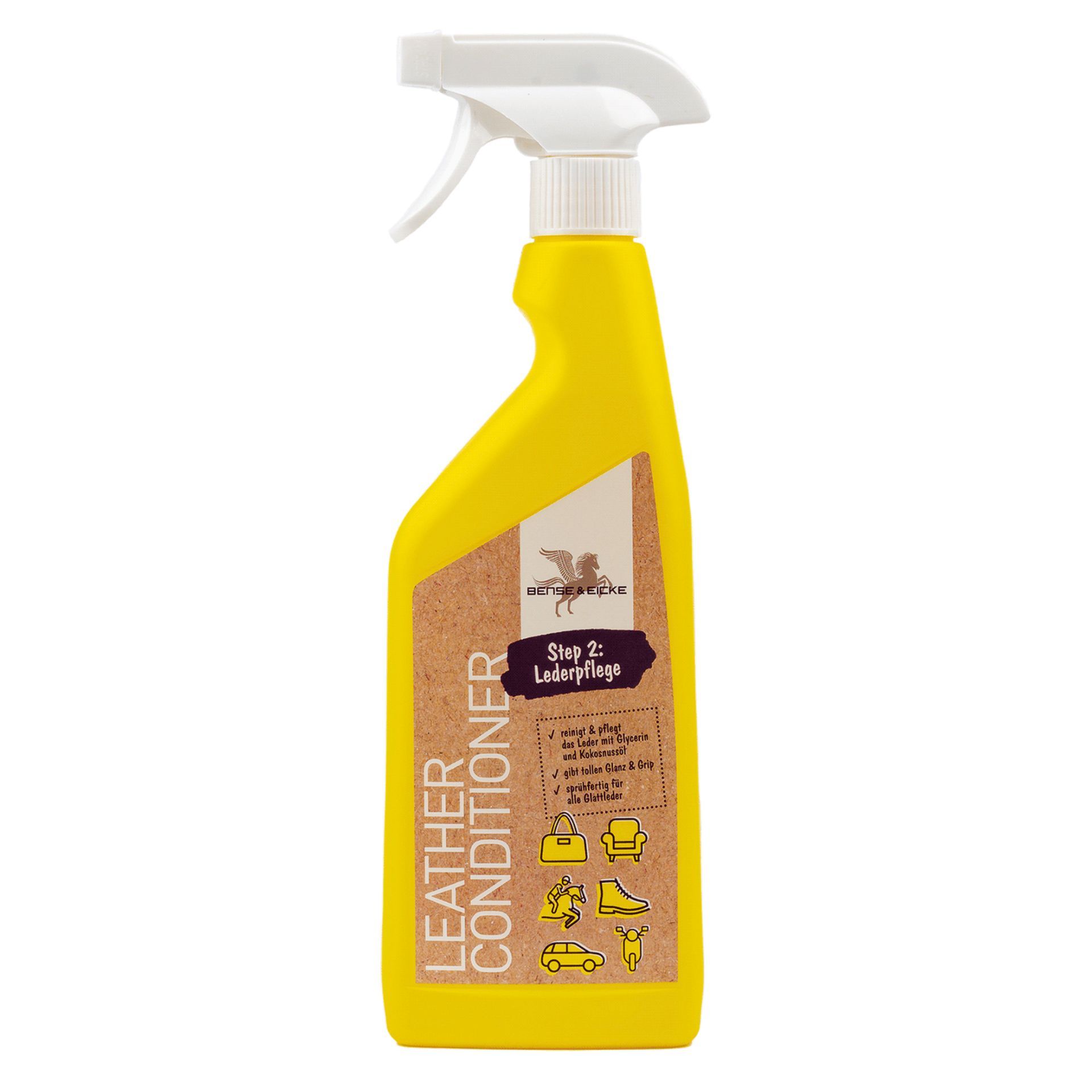 Bense & Eicke Leather Conditioner Step 2 Soin du Cuir, 500 ml