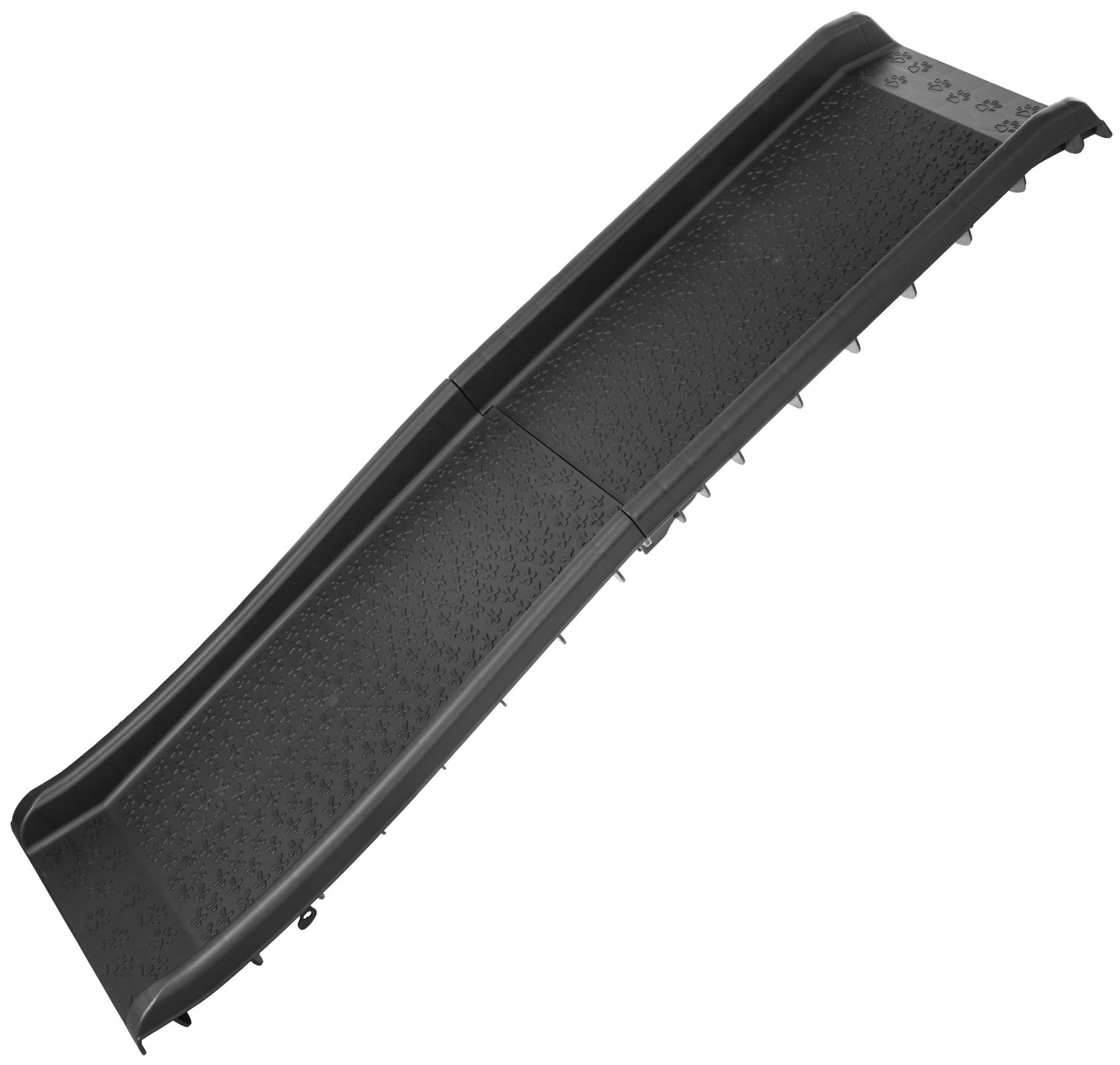 Kerbl Rampa pieghevole per cani, accesso facilitato, 157 x 40 cm, nera