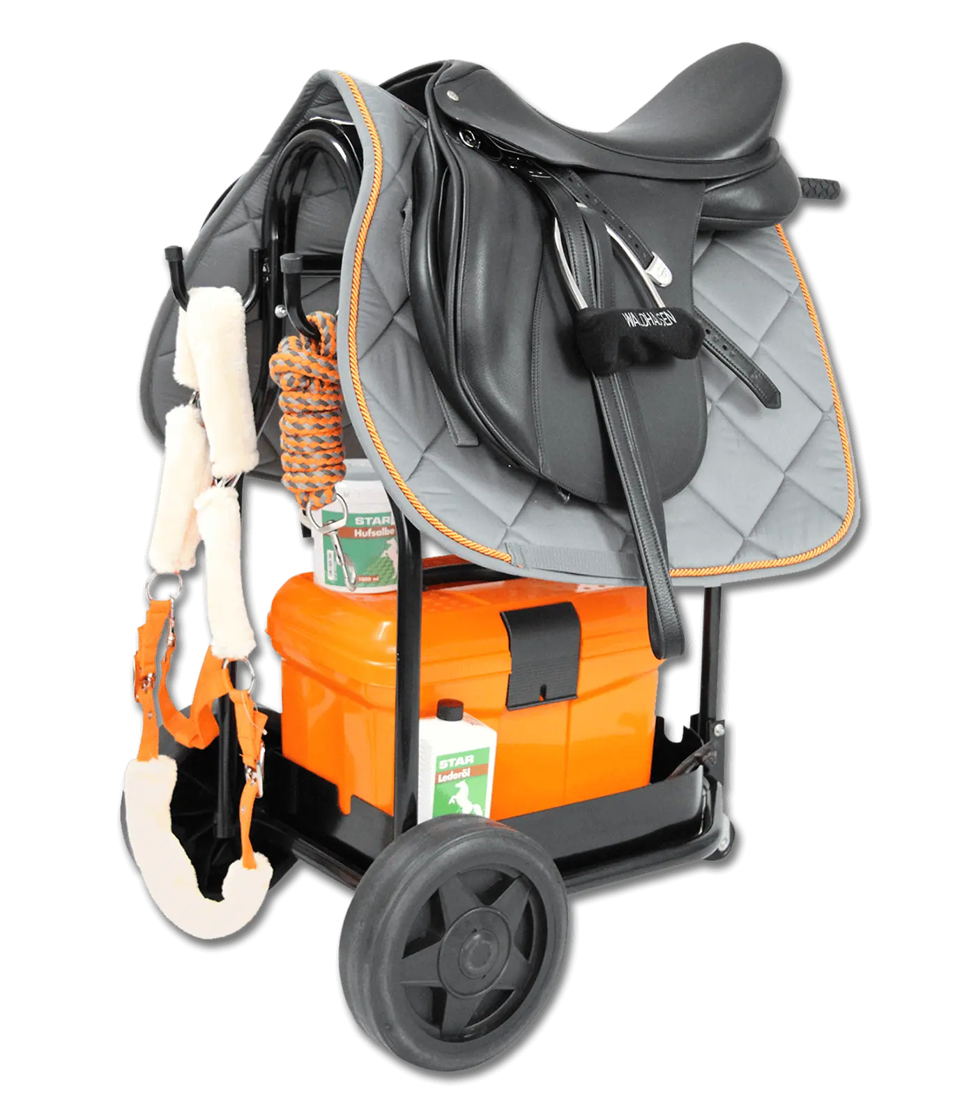 Waldhausen Stall-Carry Basket, schwarz