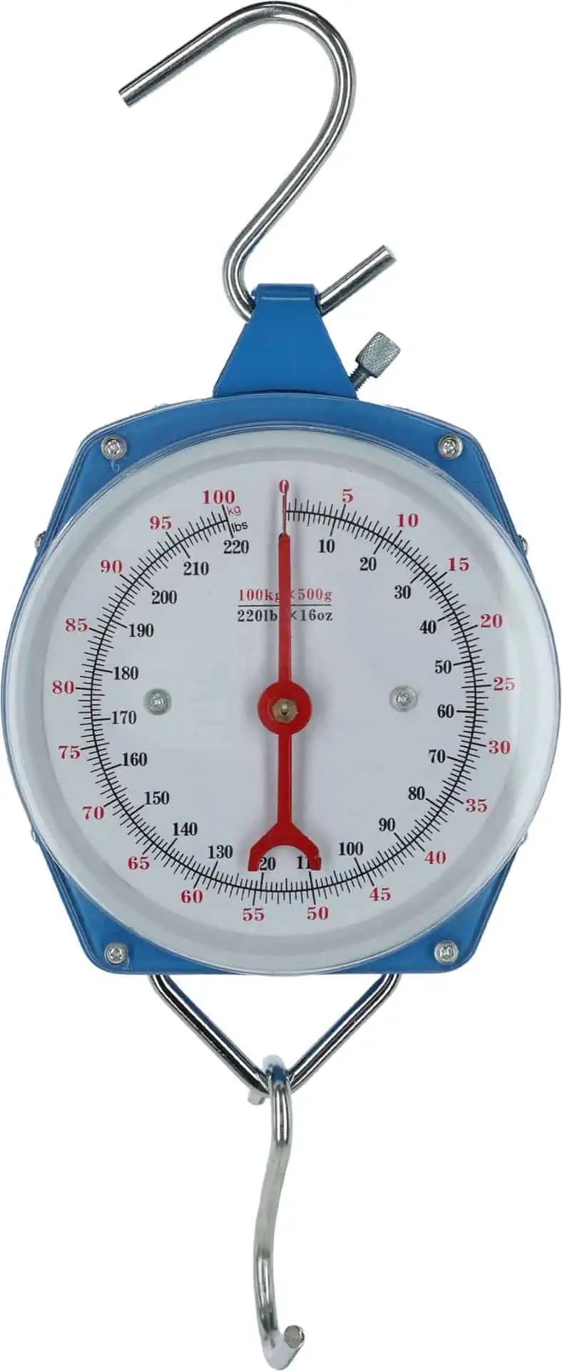 Kerbl Zeigerschnellwaage, batteriefrei, robuste Plexiglasfront, vielseitig einsetzbar