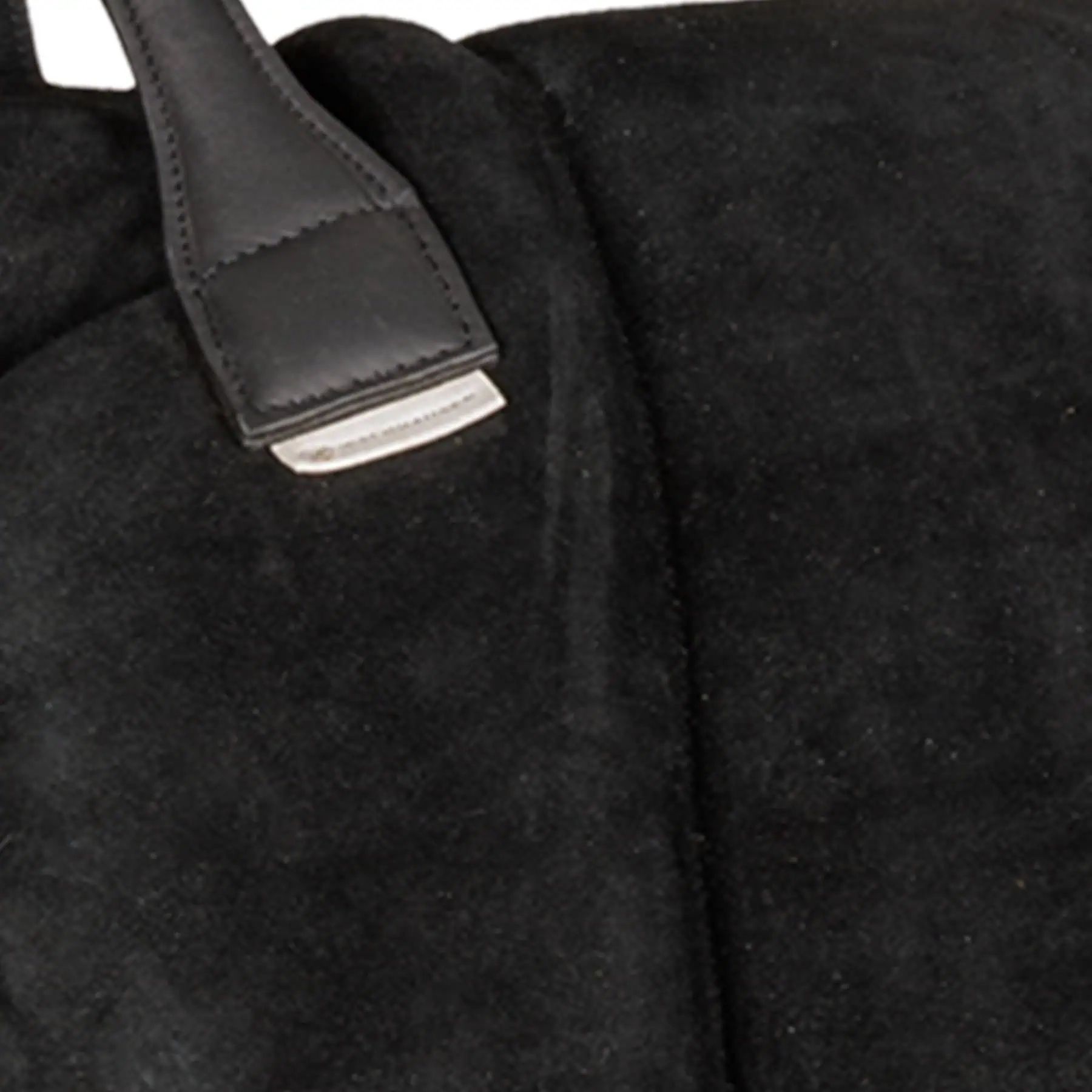 Waldhausen Reitpad Wildleder mit Leder-Haltegriff, rutschfest, Detailansicht, Griff