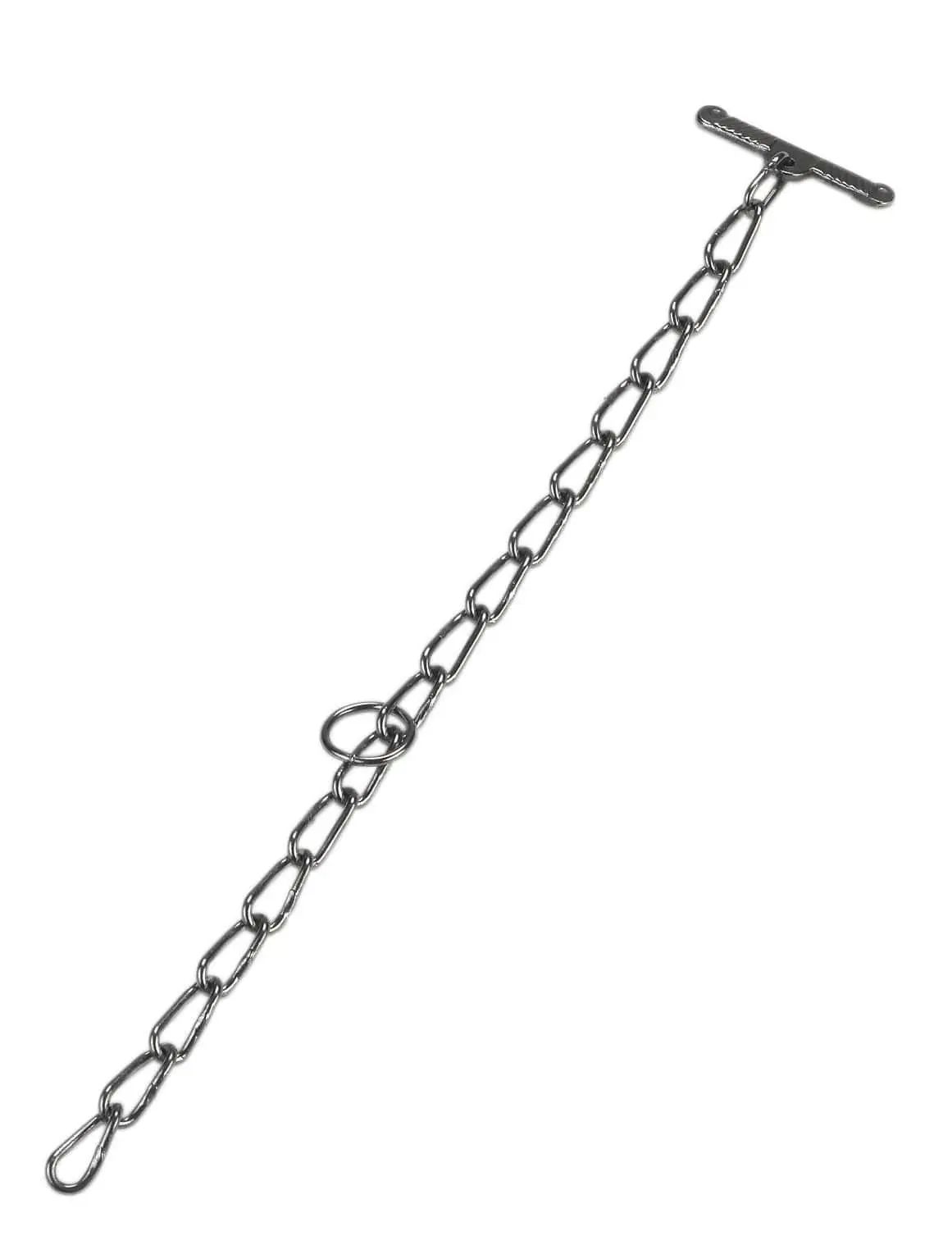 Spjälsängsbit, stångdel utan svivel, galvaniserad